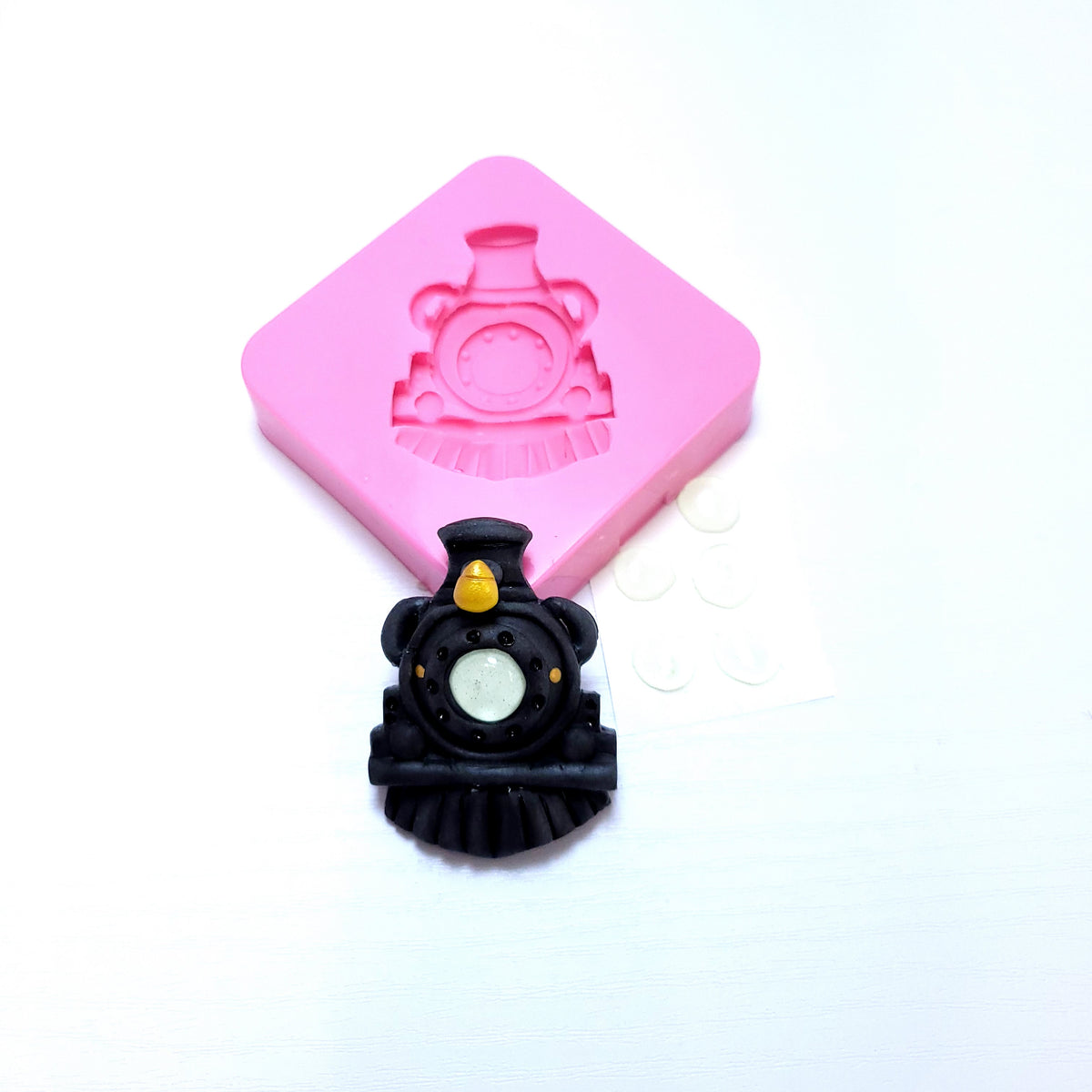 Train Express Multi-Project Silicone Mold for Fondant Resin Clay Miniatures MS549