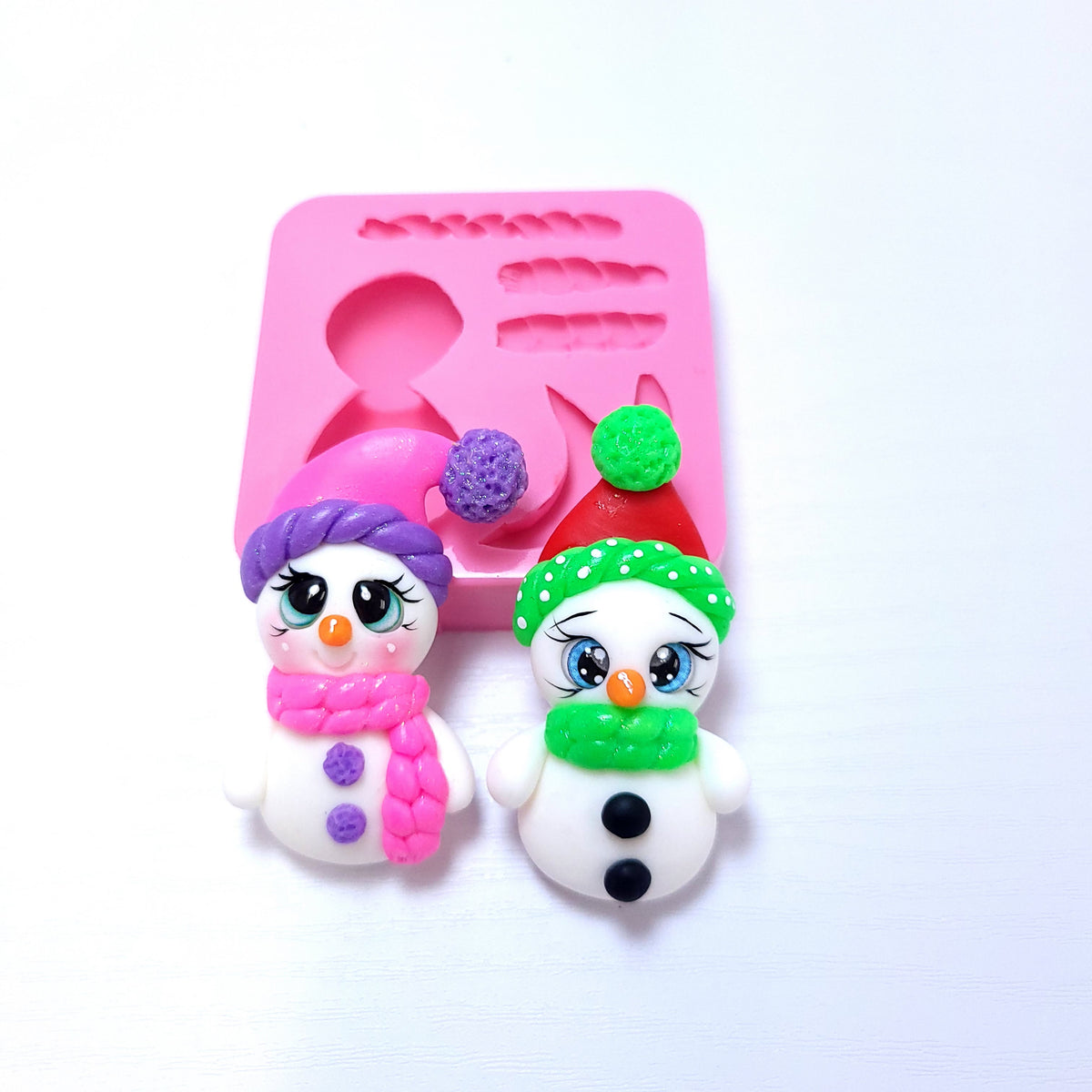 Snowman Full Body Multi-Project Silicone Mold MS574 for Cakes Resin and Clay Crafts
