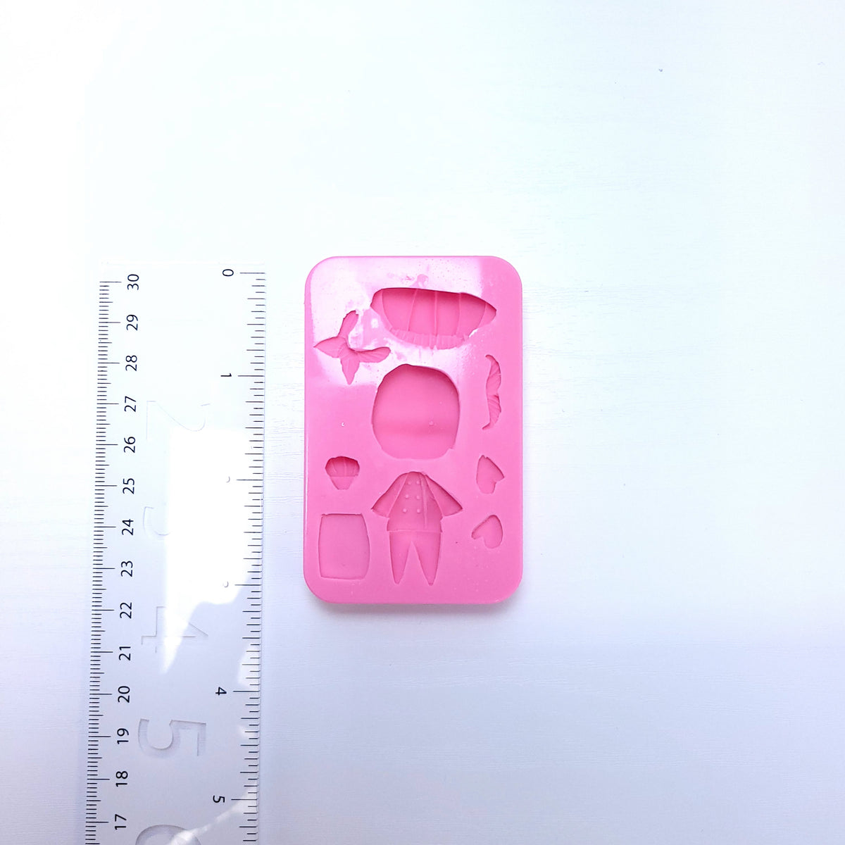 Muffin Man Chef Silicone Mold MS575 for Cake Toppers Resin Miniatures
