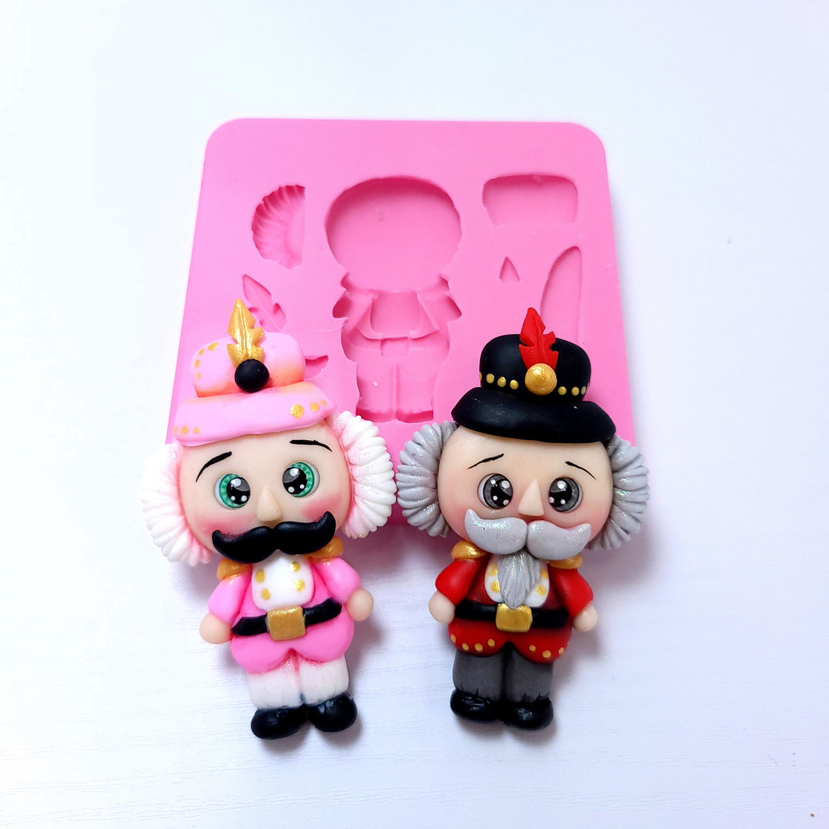 Nutcracker Multi Project Silicone Mold for Fondant Resin Clay Miniatures Crafts MS583