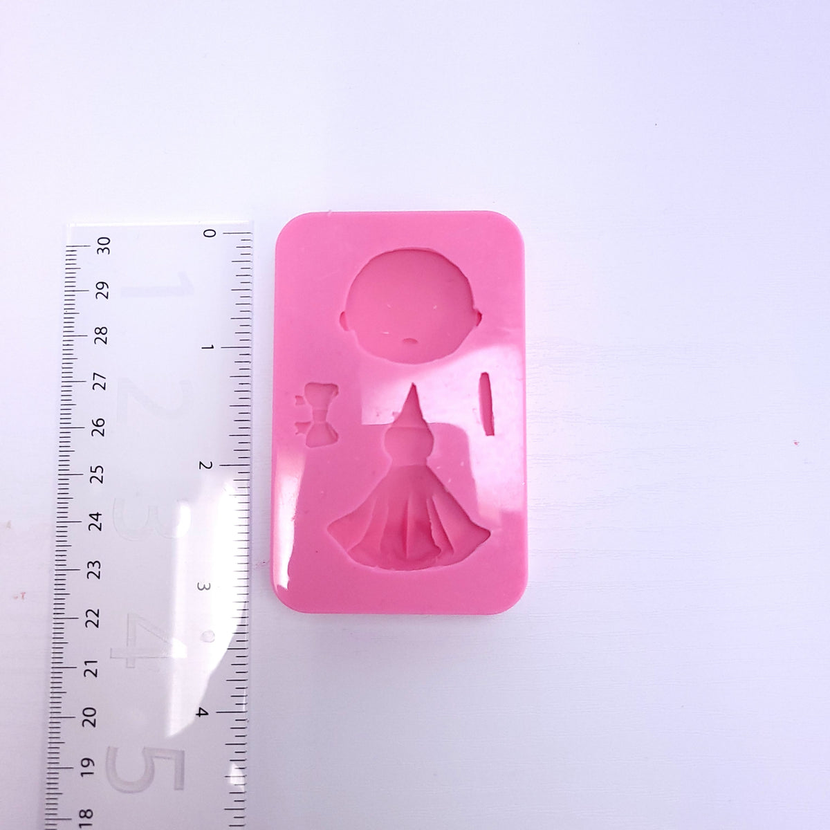 Princess Cinderella Multi Project Silicone Mold MS590 for Cake Resin Clay
