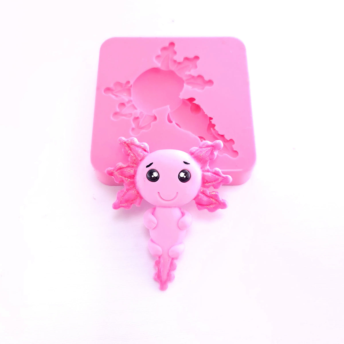 Cute Axolotl Multi-Project Silicone Mold for Crafts Baking Resin MS685