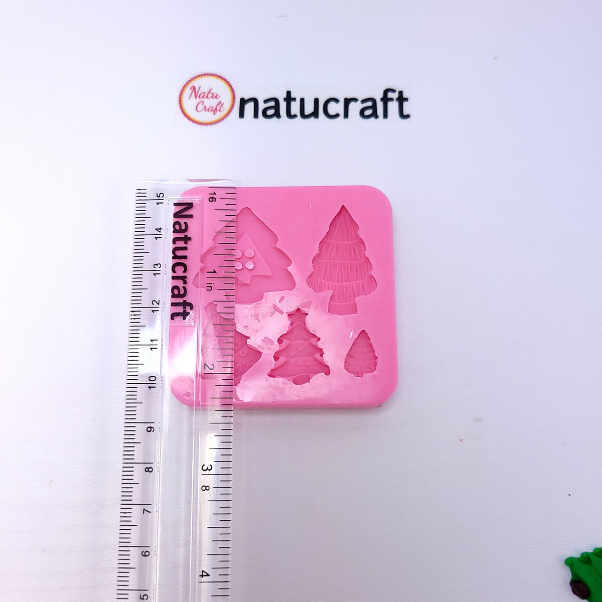 Mini Christmas Trees Multi-Project Silicone Mold for Crafts Fondant Resin MS694