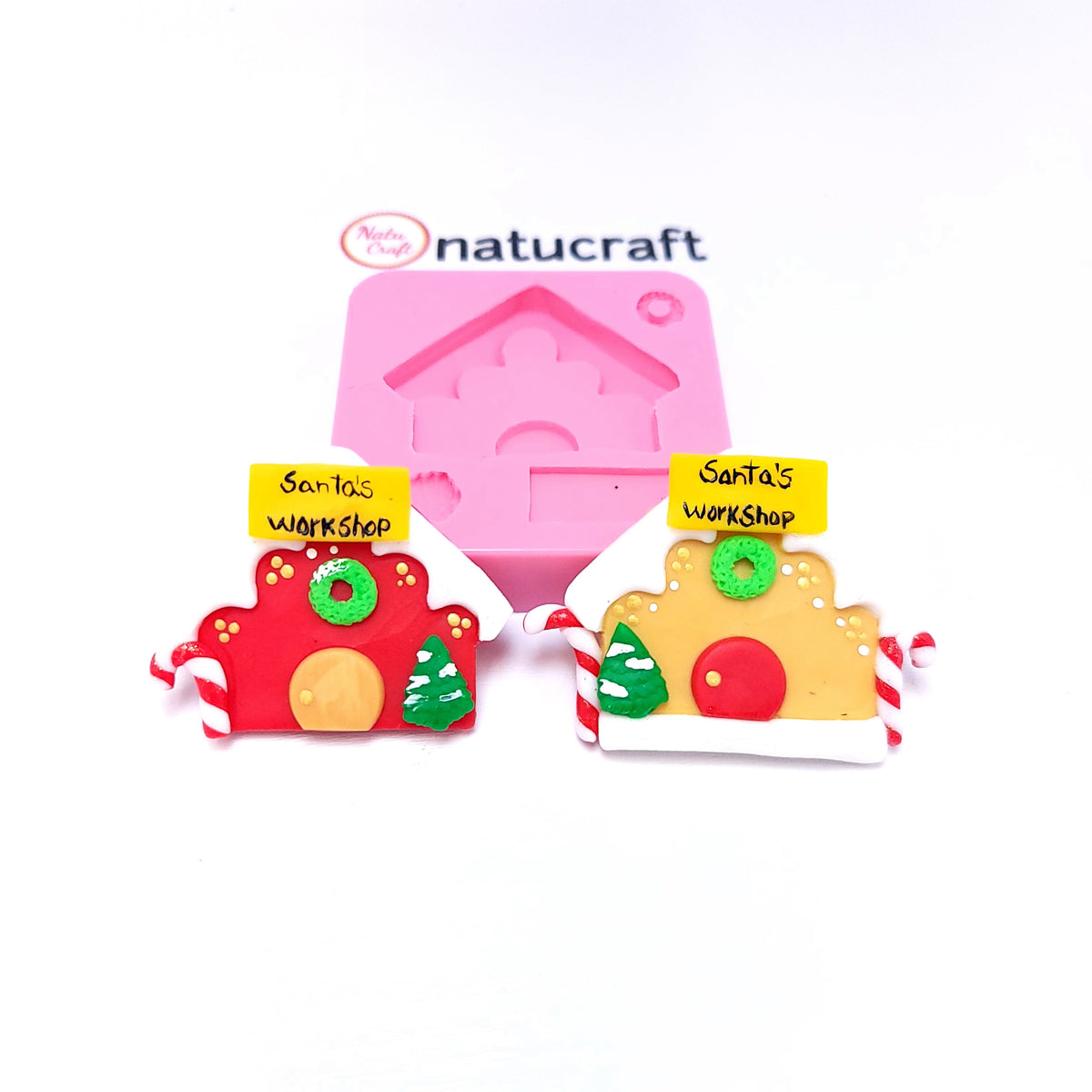 Santa’s Workshop House Multi-Project Silicone Mold for Crafts MS725