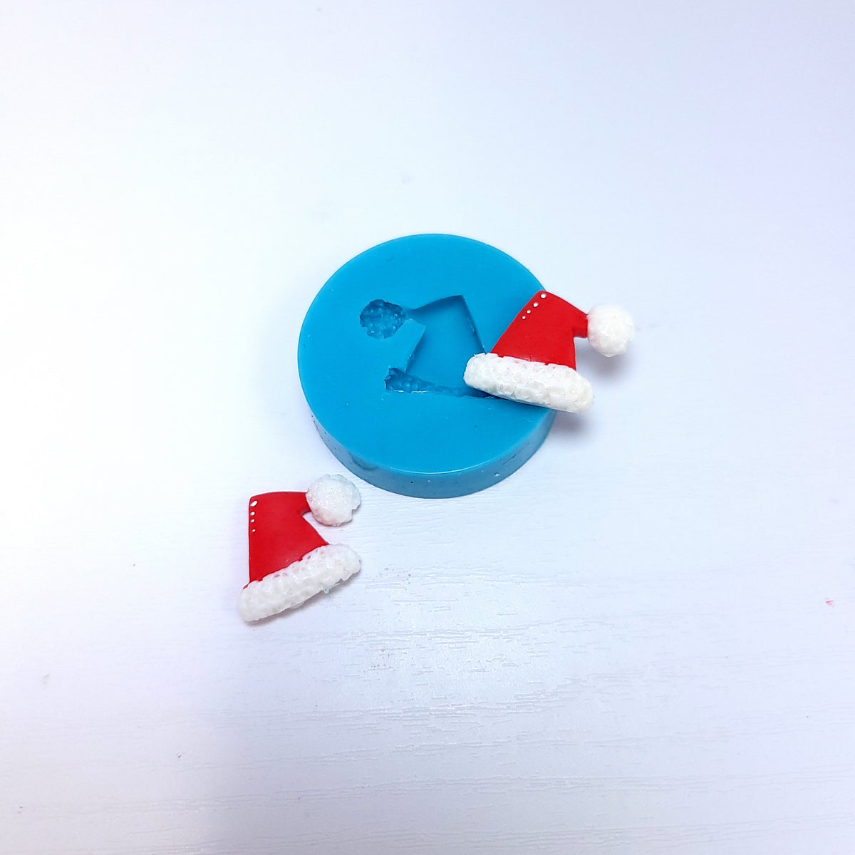 Santa Hat Miniature Silicone Mold for Fondant Resin Clay Jewelry Crafts MS734