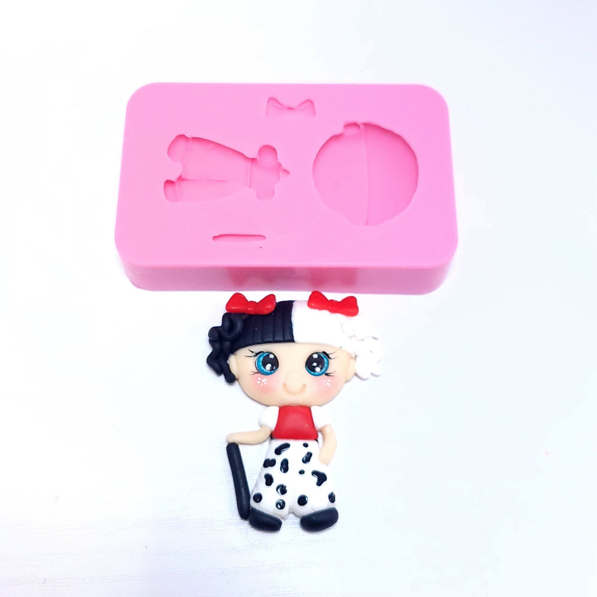 Villain Doll Multi-Project Silicone Mold MS715 for Cake Resin Clay Crafts