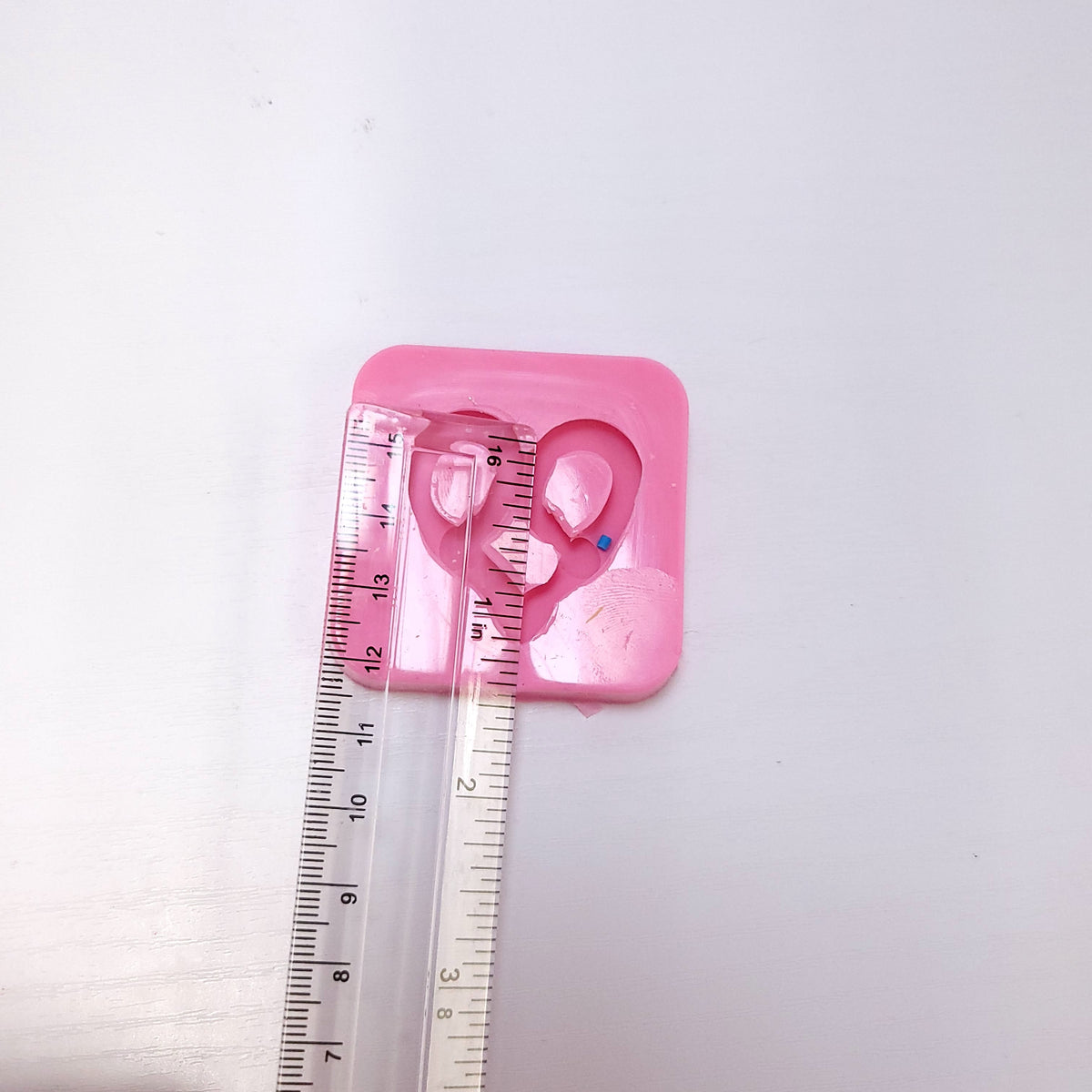 Pretzel Heart Silicone Mold for Cakes Resin Clay and Fondant