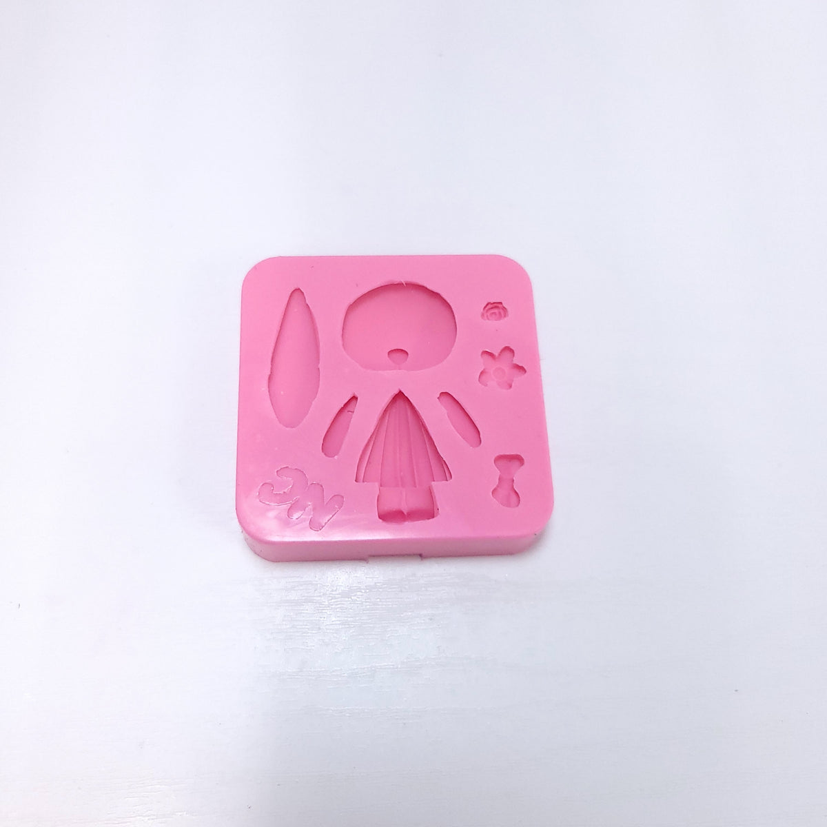 Bunny Dress Easter Miniature Silicone Mold for Cake Decorating Resin Clay Jewelry