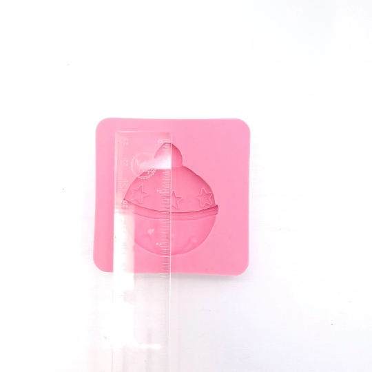 Christmas Ornament Silicone Mold for Cake Toppers Resin Minis Clay Crafts