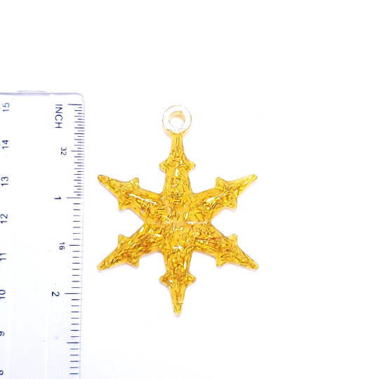 Snowflake Pendant Silicone Mold for Resin Clay Fondant Jewelry Making